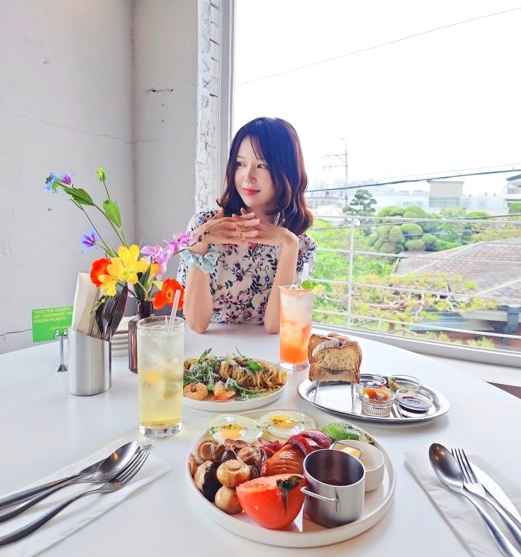 연희동 그로어스 하트시그널 나온 카페 투어