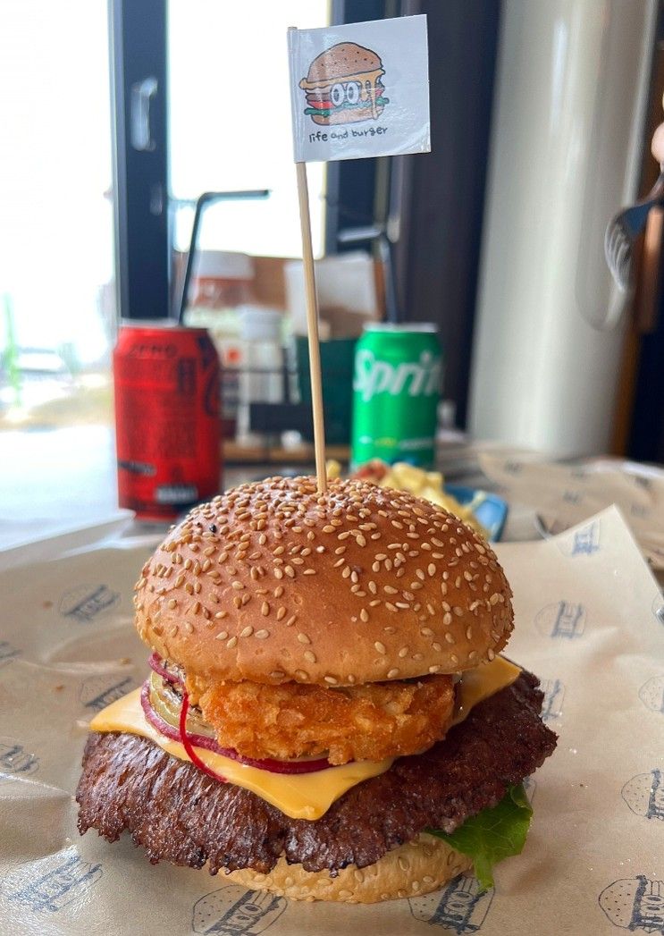 [수제버거 맛집] 태안 파도리 인생버거+주차꿀팁