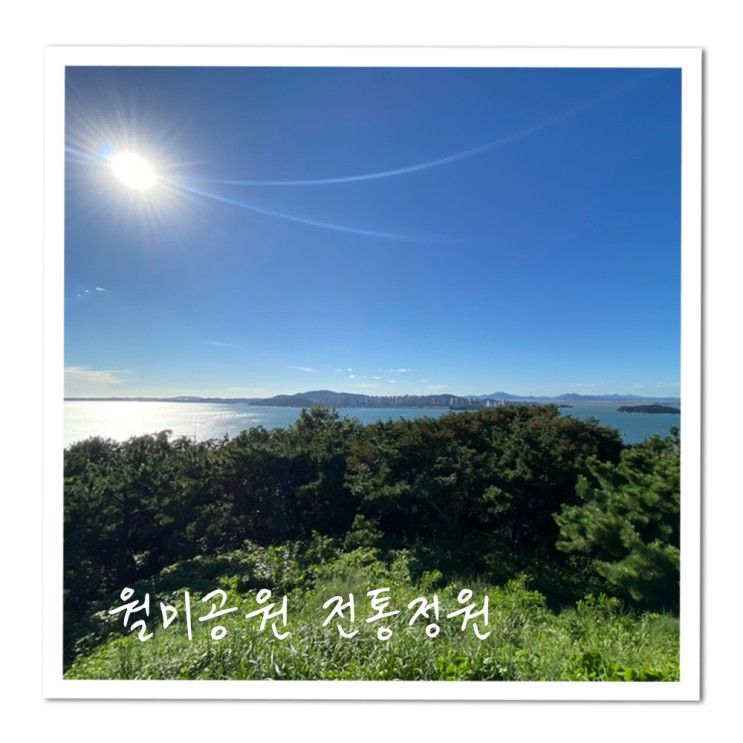인천 산책코스 월미공원 전통정원 너무좋다!
