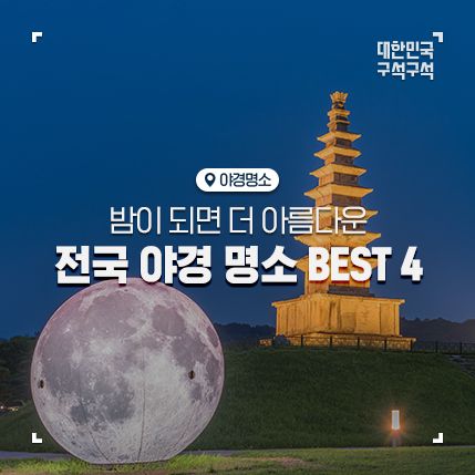 충주중앙탑사적공원, 대전 엑스포 과학공원, 대구 앞산 전망대...
