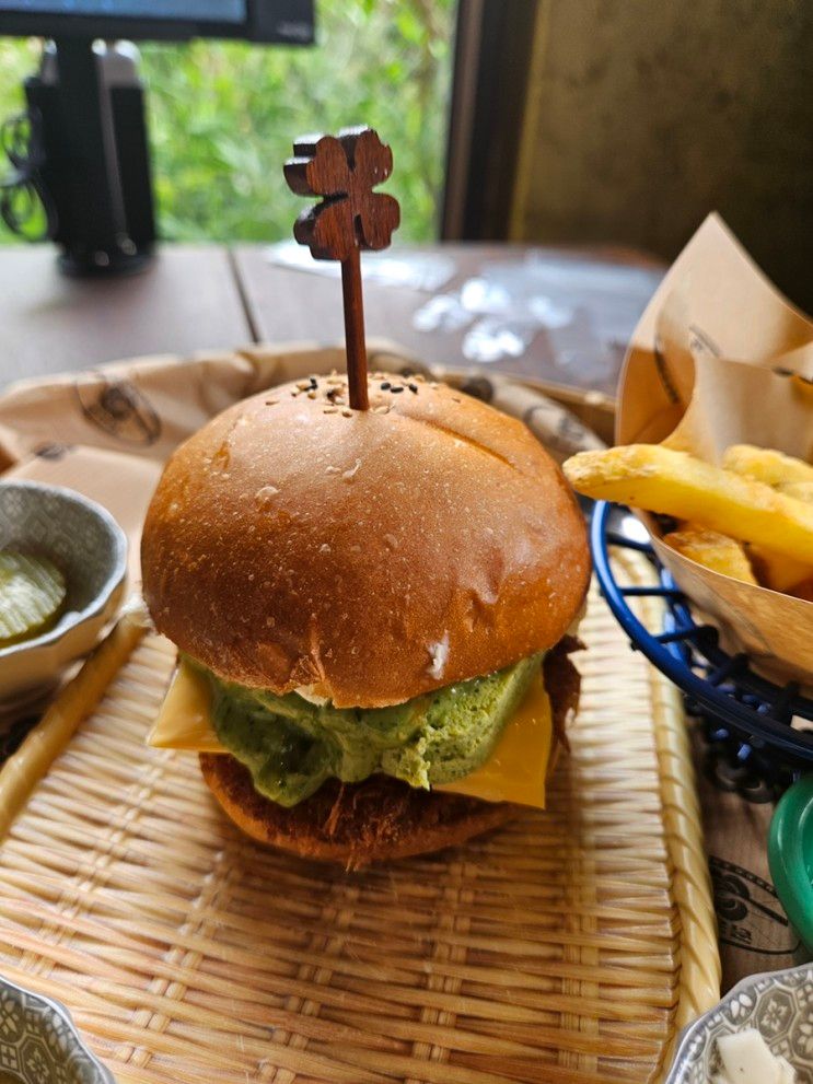 행운문, 제주 애월 수제버거 맛집