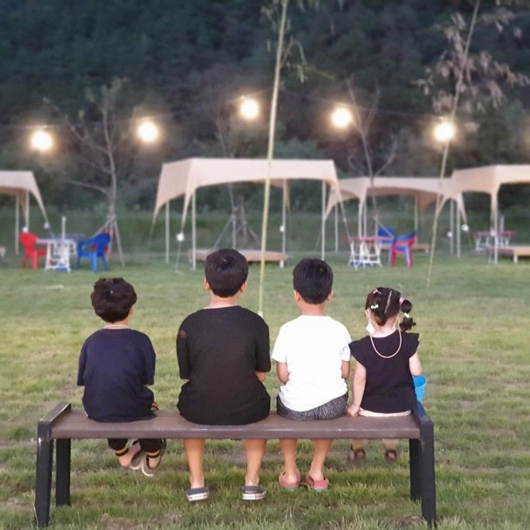 대구 성주 당일치기, 포천계곡 인근 평상 대여 : 솔가람 피크닉...