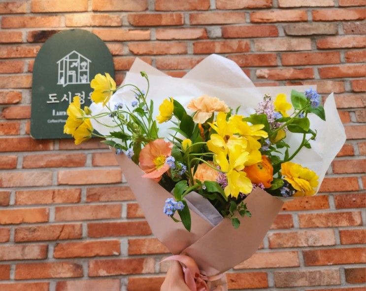 마산 원데이클래스 도시정원 창원 꽃꽂이 꽃다발 꽃바구니 만들기