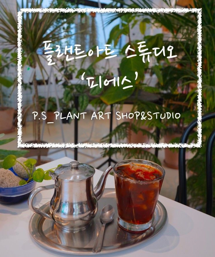 [부천 작동 식물카페]... S_PLANT ART SHOP&STUDIO '피에스'