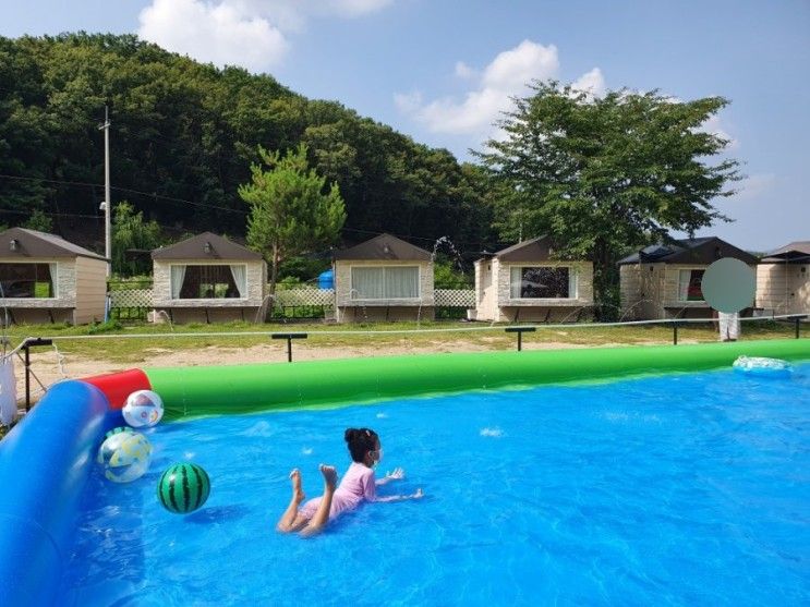 [경기 양주] 에어바운서와 대형... 물놀이 가능한 카페하우스