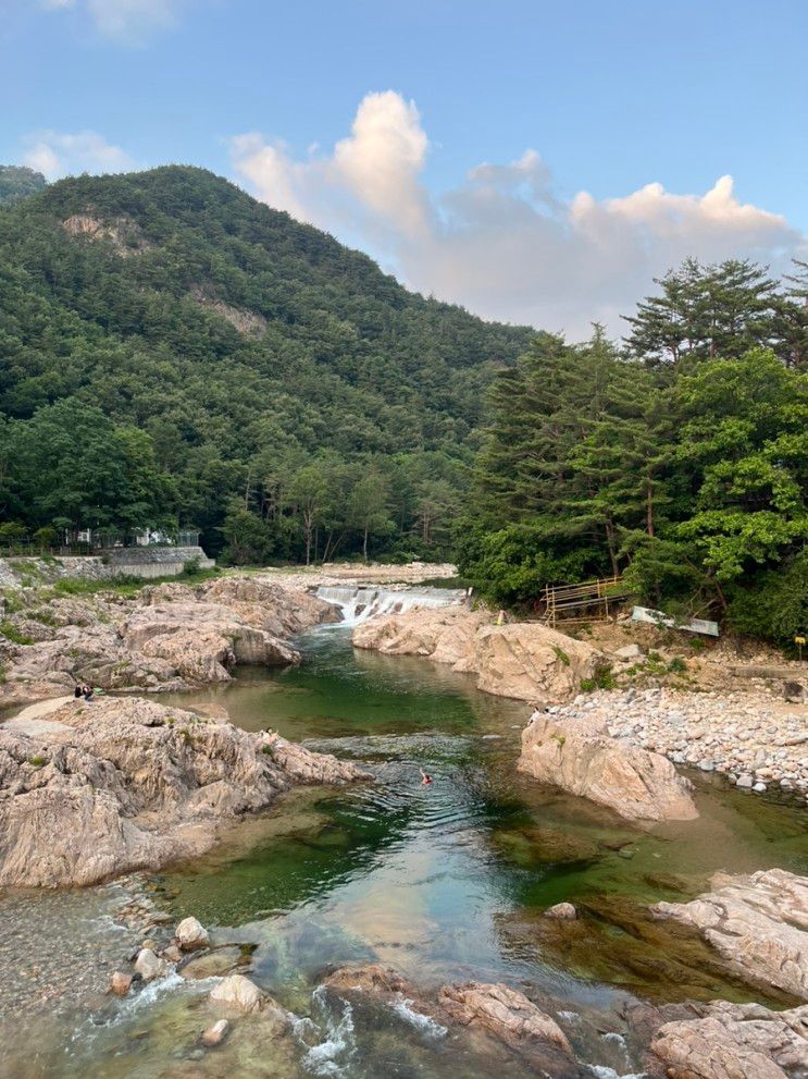 [인제]백담설화캠핑장, 백담계곡