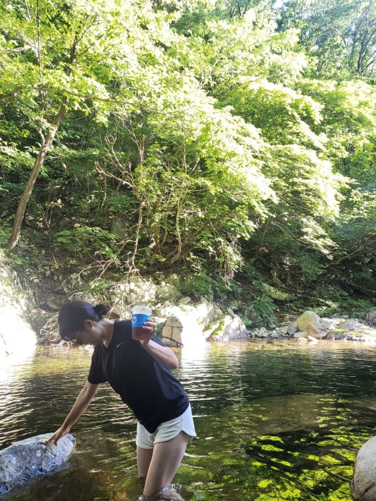 인제&속초 계곡투어 <매바위인공폭포, 백담계곡, 도적폭포계곡>