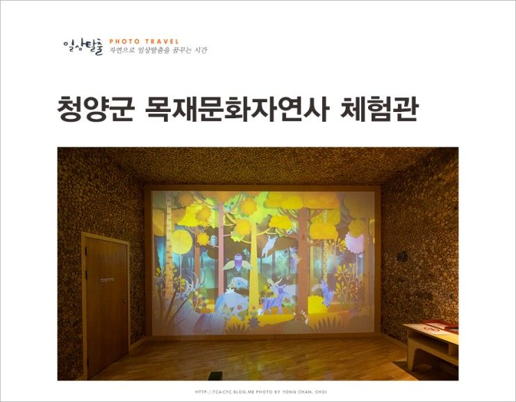 아이들과 가볼만한곳 충남 여행 청양 목재문화 자연사 체험관