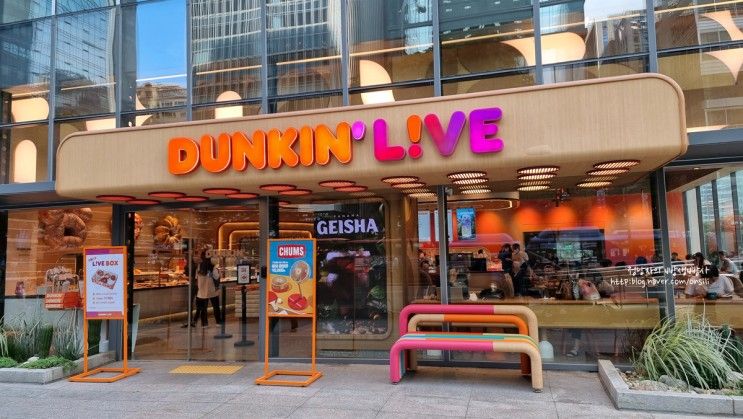 (DUNKIN LIVE) 도넛의 다양한 변신 크림도넛 포켓몬스터 도넛까지