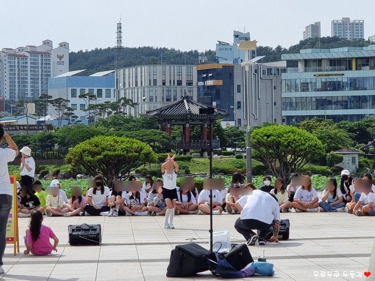 서산중앙호수공원 댄스버스킹 너무 귀엽당