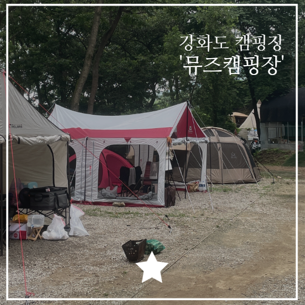 강화도 뮤즈캠핑장 아이들과 1박2일 다녀온 장단점 후기
