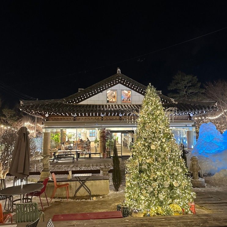 양평 칸트의 마을 크리스마스 카페방문후기