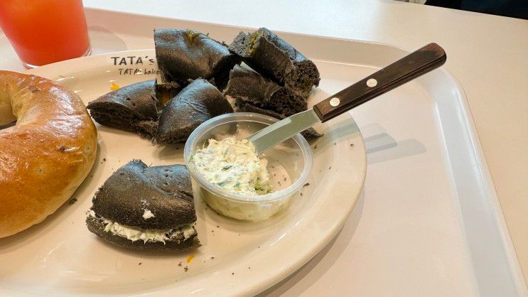 용인 쫀득한 식감의 베이글맛집 : 타타스베이글 용인유림점