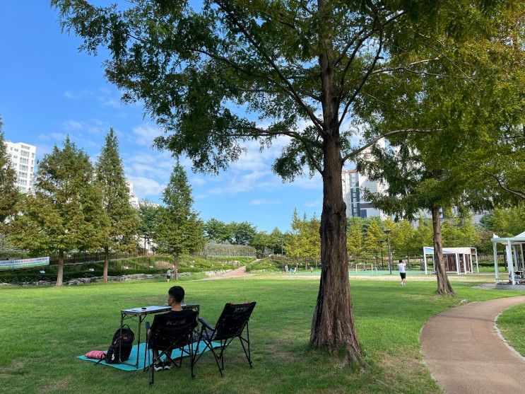 부산 정관 구목정공원⸜❤︎⸝ 피크닉 돗자리, 주차