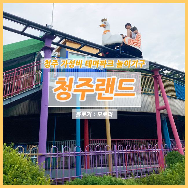 청주랜드 놀이기구 가성비최고 범퍼카 공중자전거