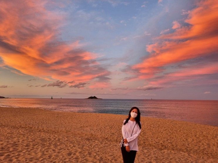 강원도 속초 여행 가볼만한곳 속초해수욕장 외옹치 바다향기로