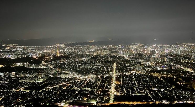 대구 앞산 전망대 가는길 , 앞산 전망대 등산로 주차장 팁 +