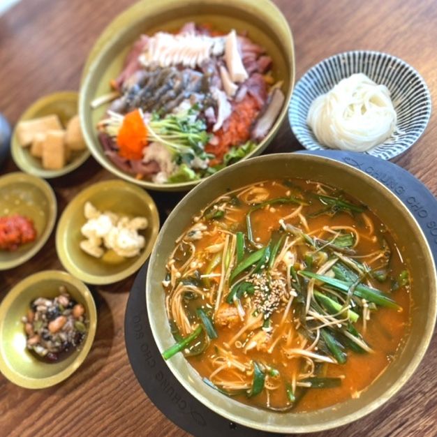 아기랑 첫 여행 속초맛집 청초수물회 / 메리고라운드