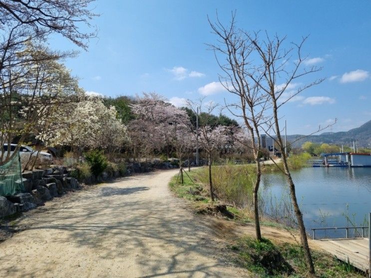 용담저수지 둘레길 산책