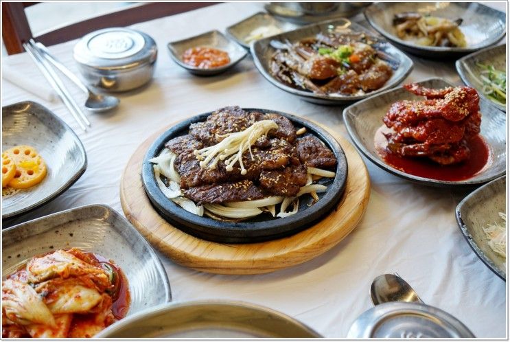 석갈비까지~ 모두 만족한 식당 <온누리석갈비>고모리본점&키즈랜드