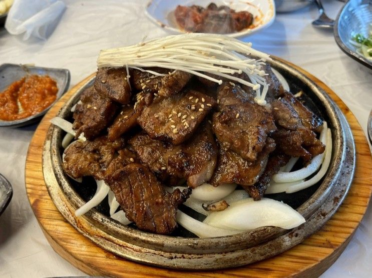 포천 고모리 맛집, 정갈한 석갈비정식, 온누리석갈비