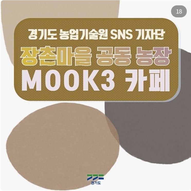 농촌마을 공동농장, 장촌체험마을 묵3리 'the MOOK3 카페'