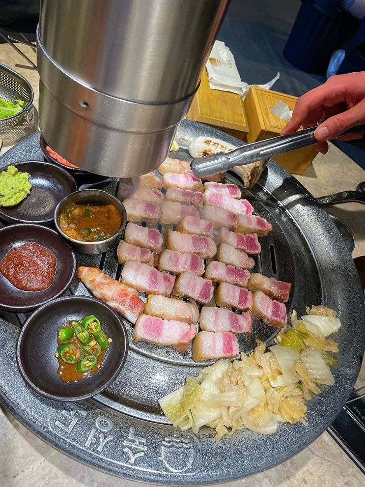 [송도맛집] 제주 흑돼지고기 맛집으로 유명한  숙성도 인천송도점
