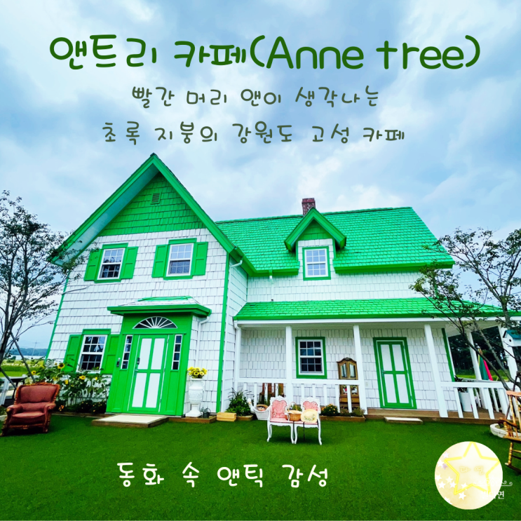 강원도 고성 카페_빨간 머리 앤이 생각나는 초록 지붕의 앤트리 카페(Anne tree)
