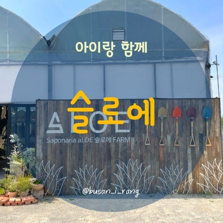 [ 부산아이랑 ] 슬로에 ㅡ 김해 힐링 알로에 농장체험 (feat....