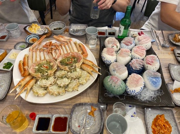 [강릉] 강릉오죽한옥마을 / 울진대게횟집 대게 맛집... 