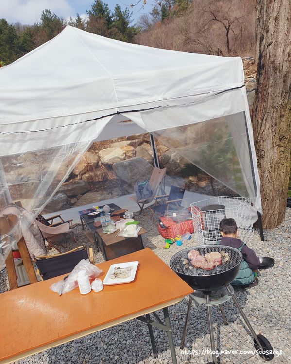 [캠핑장추천]서울 근교 깨끗한 캠핑장에서 바베큐 굽굽, 반디블리