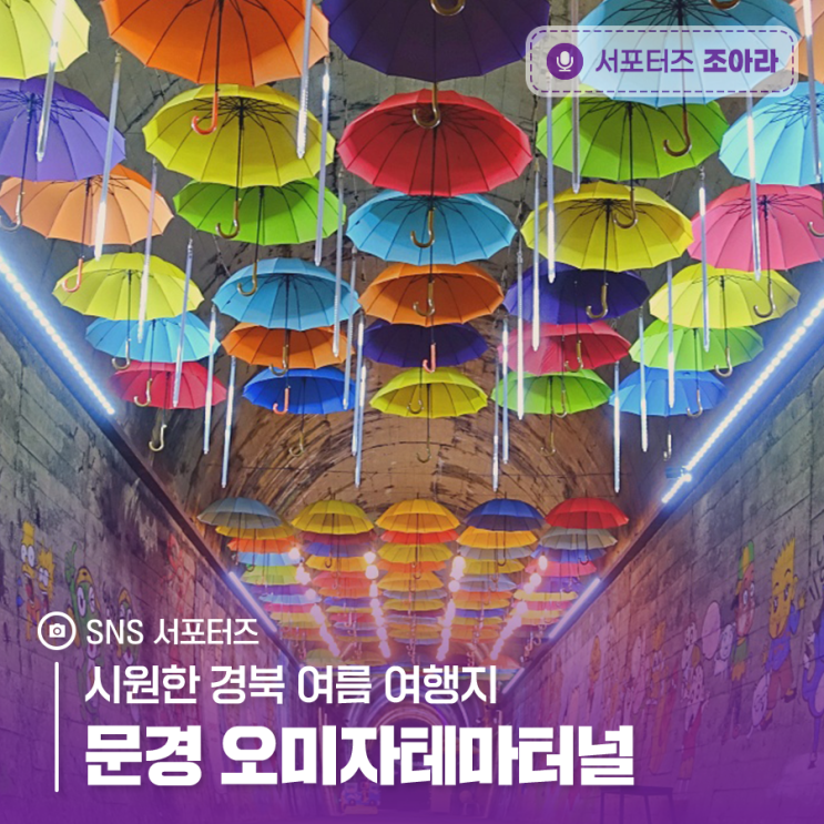 시원한 경북 여름 여행지 문경 오미자테마터널
