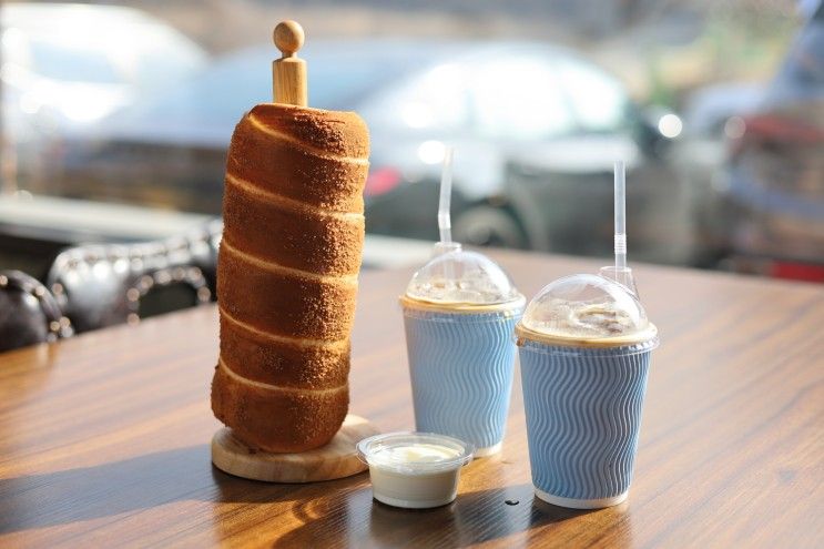 보령 대천항 카페 그랑블루 대천여행 필수 코스 굴뚝빵 맛집