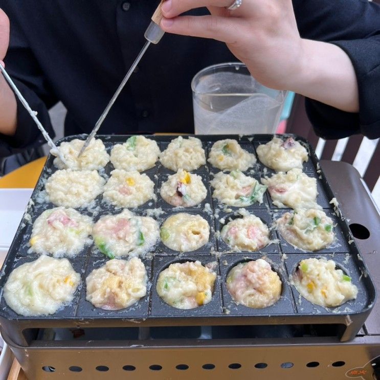 타코야끼 맛집 / 타코야끼 만들기 / 푸딩 맛집 / 포동푸딩...