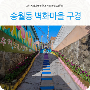 인천 놀만한곳 놀거리 벽화가 멋진 송월동 동화마을