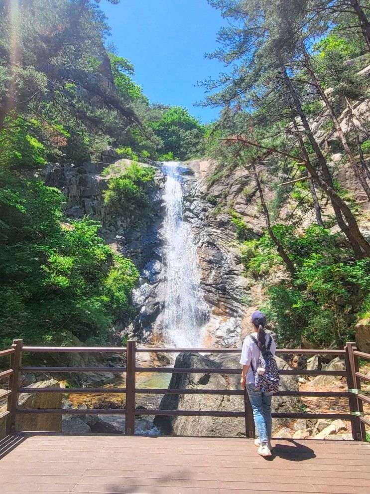 거창 우두산 Y자형 출렁다리: 견암폭포:항노화 힐링랜드