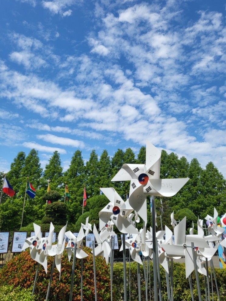 인천) 수봉공원 정상에 위치한 '인천통일관'