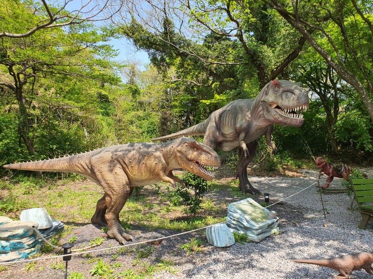22 유큐즈 제주 #34 :: 제주도 포레스트 공룡사파리, 공룡은살아있다. 제주도에서 만나는 공룡.