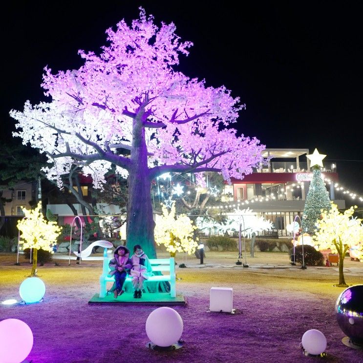 울산 간절곶 정크아트 동화같은 야경