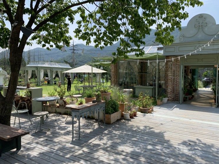[양평 서종 카페] 온실과 정원이 있는 느린정원 카페