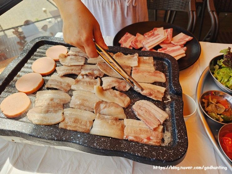 남양주 가볼만한곳 더드림핑 드림골 북한강 냉삼 양주cc 맛집