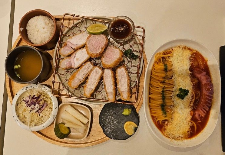 모듬카츠가 맛있는 낙원테산도 용산아이파크몰점