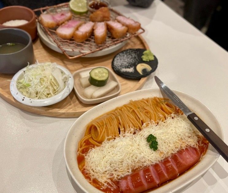 용산 아이파크몰맛집 낙원테산도 돈까스와 파스타가 먹고싶을 때,