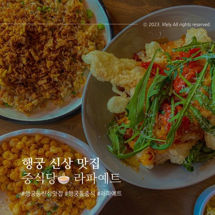 돈 내산, 행궁 신상 맛집 홍콩 분위기 퓨전 중식당 ‘라파예트’