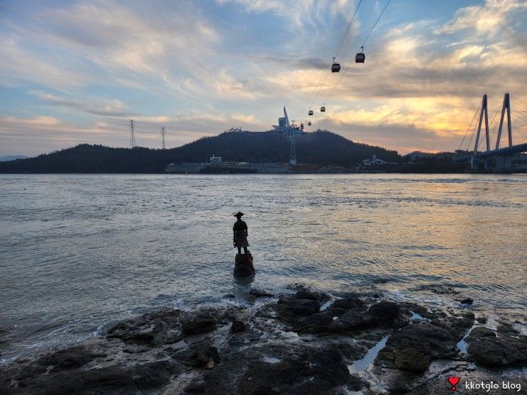 명량대첩 울돌목 스카이워크 명량해상케이블카 타고...