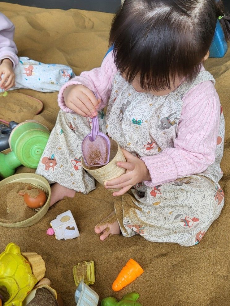 서울 아기랑 갈만한 곳:모래놀이 키즈카페 모래스푼 두돌아기...