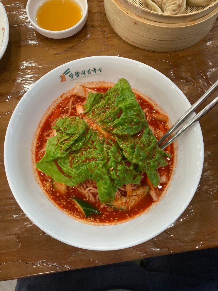 비빔국수 맛집]의정부 민락동 최애맛집 '망향비빔국수 민락점...