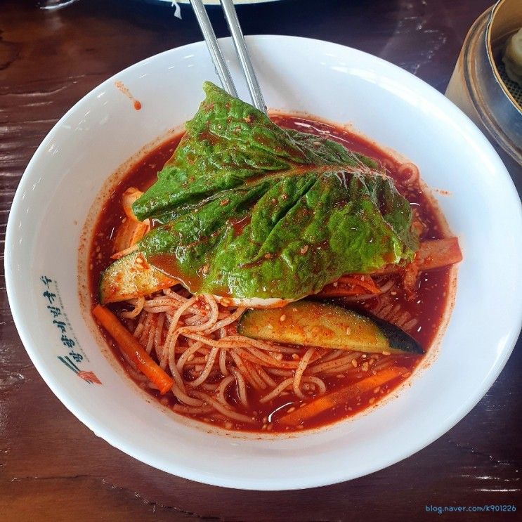 맛집, 망향비빔국수 민락점 내돈내산 후기(비빔국수...