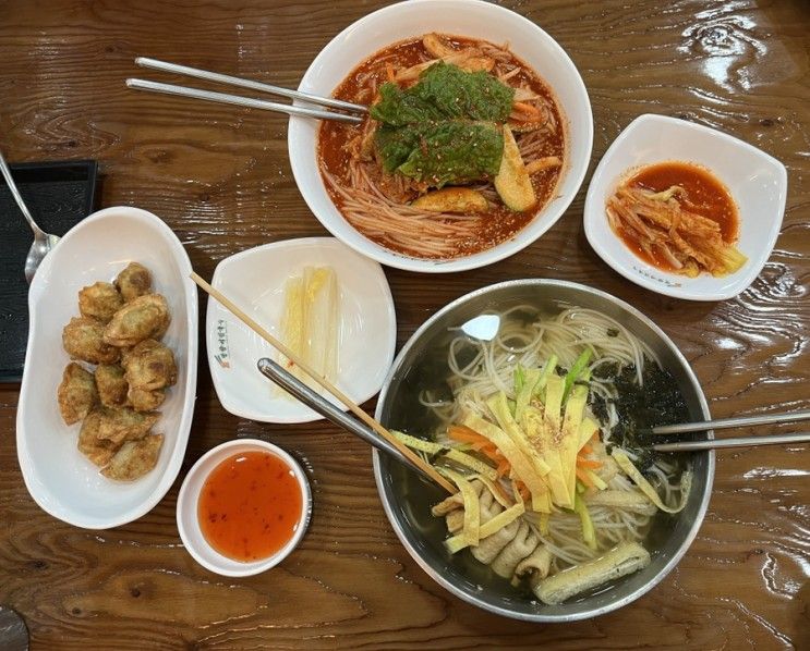 망향 비빔국수 민락점 솔직한 내돈내먹 리뷰