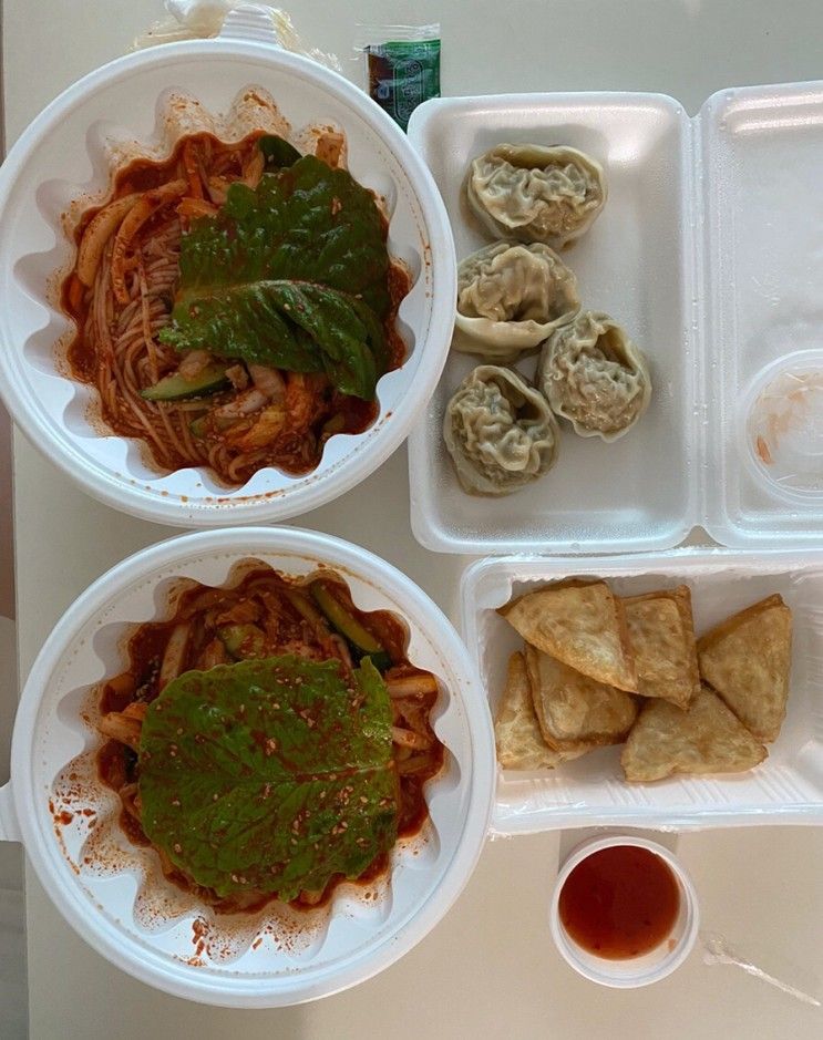 의정부 맛집: 망향비빔국수 민락점 포장 후기